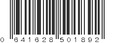 UPC 641628501892