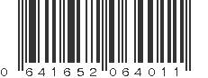 UPC 641652064011