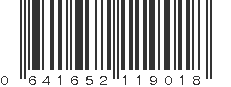 UPC 641652119018