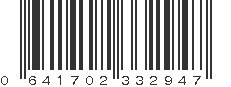 UPC 641702332947