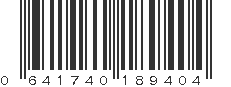 UPC 641740189404