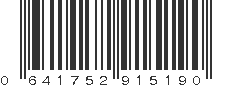 UPC 641752915190