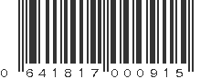 UPC 641817000915