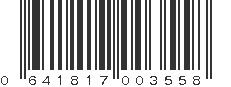 UPC 641817003558