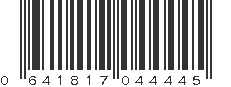 UPC 641817044445