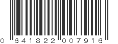 UPC 641822007916