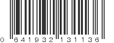 UPC 641932131136