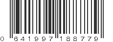 UPC 641997188779