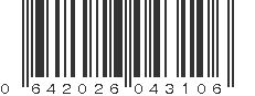 UPC 642026043106