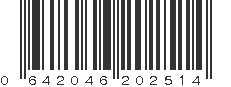 UPC 642046202514