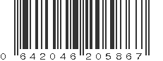 UPC 642046205867