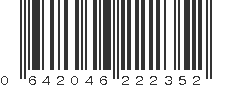 UPC 642046222352