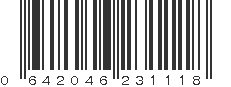 UPC 642046231118