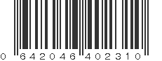 UPC 642046402310