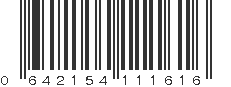 UPC 642154111616