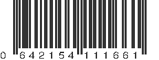 UPC 642154111661