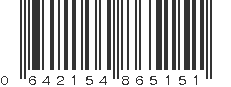 UPC 642154865151