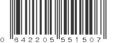 UPC 642205551507