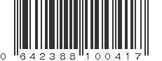 UPC 642388100417