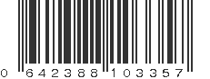 UPC 642388103357