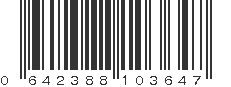 UPC 642388103647