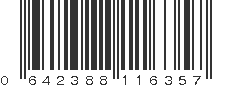UPC 642388116357