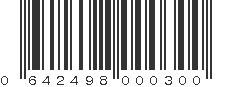 UPC 642498000300