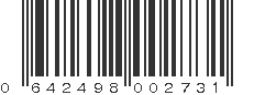 UPC 642498002731