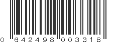 UPC 642498003318