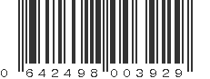 UPC 642498003929