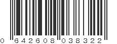 UPC 642608038322