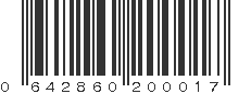 UPC 642860200017