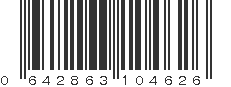 UPC 642863104626