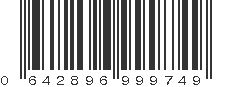 UPC 642896999749