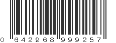 UPC 642968999257