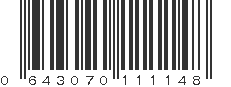 UPC 643070111148