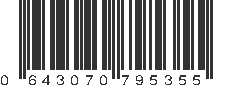 UPC 643070795355