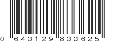 UPC 643129833625