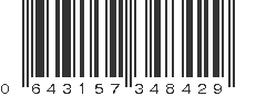 UPC 643157348429