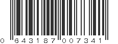 UPC 643187007341