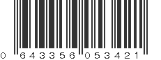 UPC 643356053421