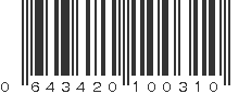 UPC 643420100310