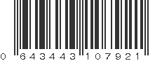 UPC 643443107921