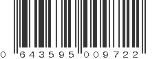 UPC 643595009722