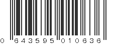 UPC 643595010636