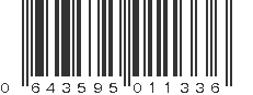 UPC 643595011336