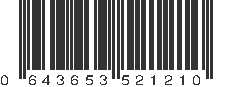 UPC 643653521210