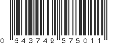 UPC 643749575011