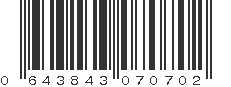 UPC 643843070702