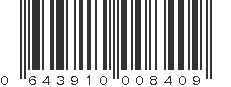 UPC 643910008409